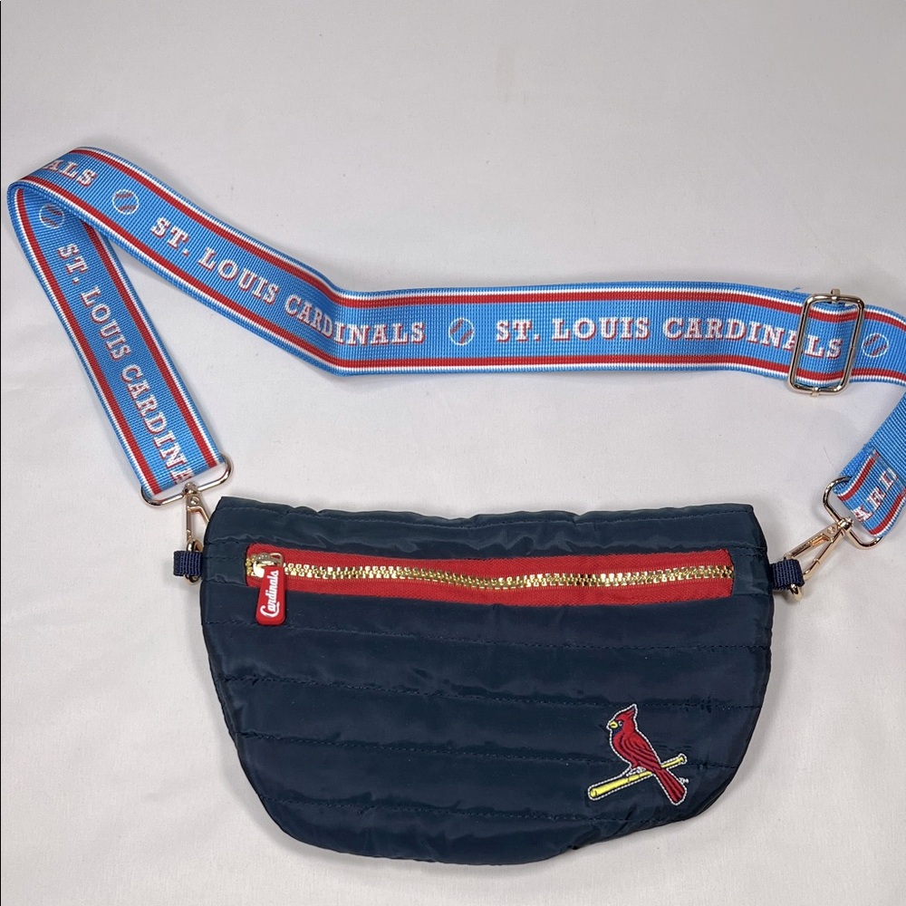 St. Louis Cardinals Navy Blue Crossbody Bum Bag
